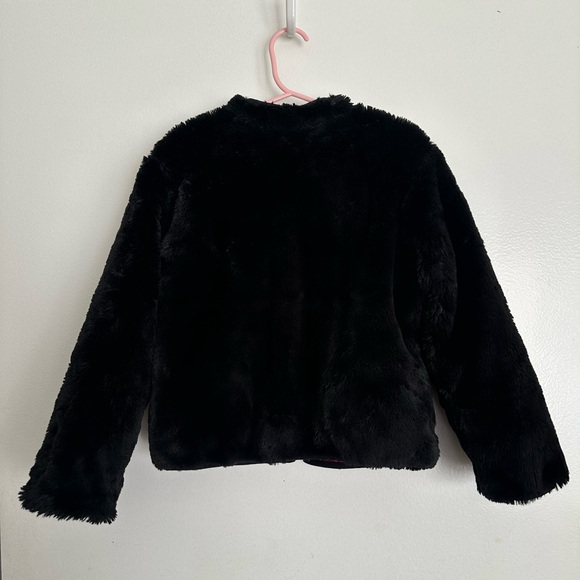 The North Face Kids' Mossbud Reversible Water Repellent FauxFur Jacket in size 6 - Picture 7 of 7